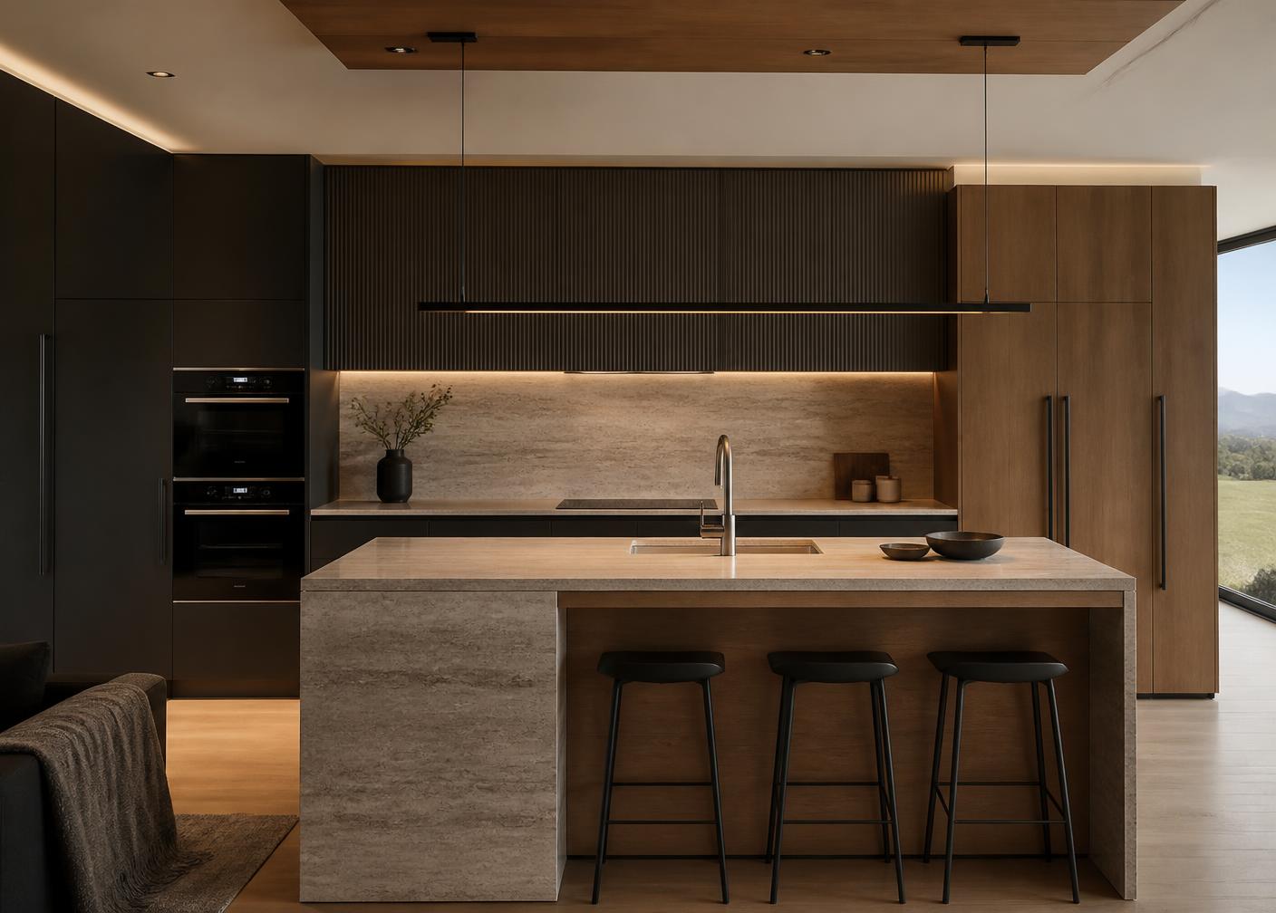 Cocina Nero, reforma integral en Madrid · 32 m²